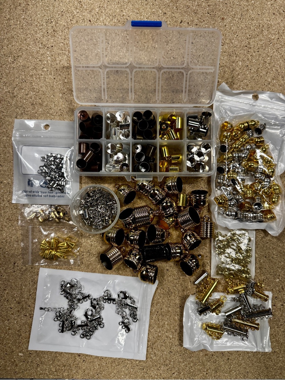 2lb 6.3 oz keychain making supplies.
